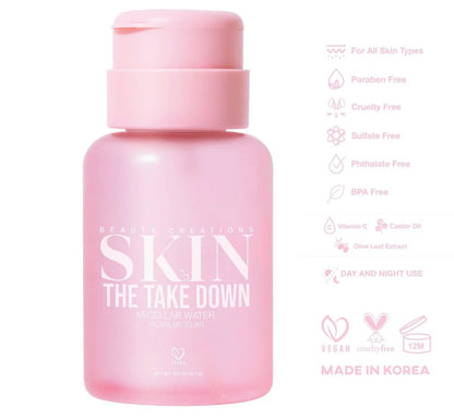 BEAUTY CREATIONS SKIN- The Take Down Micellar Water